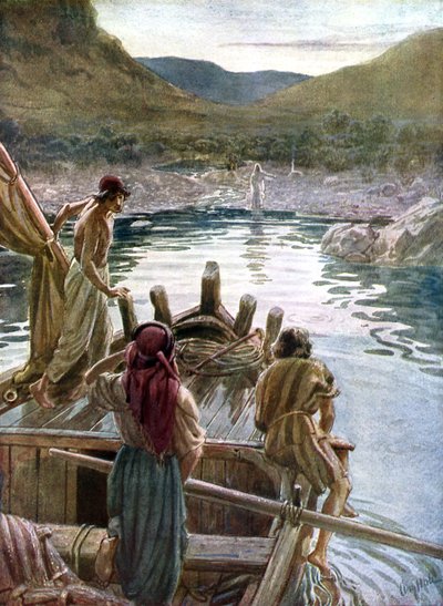 Jesus appears to the disciples at the Sea of Galilee by William Brassey Hole