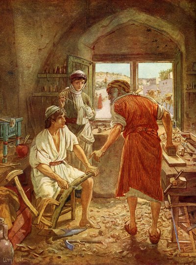 Jesus as a Young Man - Bible by William Brassey Hole