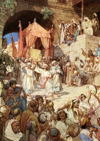 King David Bringing the Ark into Jerusalem by William Brassey Hole