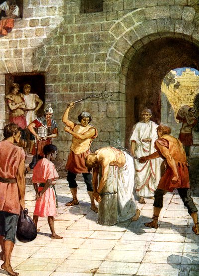 Pilate orders Jesus to be scourged by William Brassey Hole