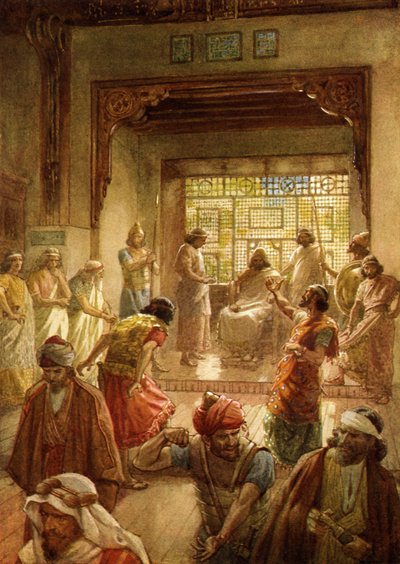 The Division of the Kingdoms under Rehoboam by William Brassey Hole