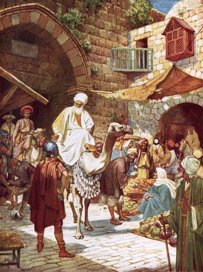 Wise Men Enquiring of the Birth of the King of the Jews by William Brassey Hole