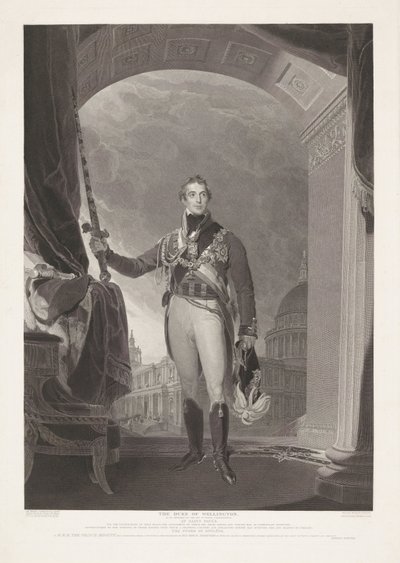Portrait of Arthur Wellesley, Duke of Wellington by William Bromley (I)