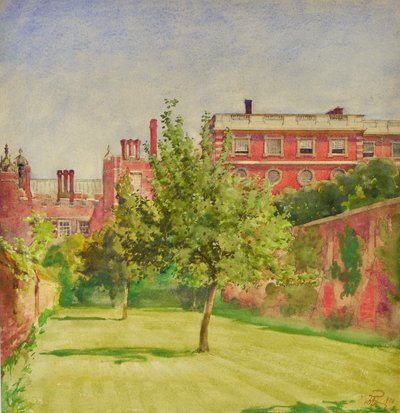 Hampton Court From the Private Garden by William Bruce Ellis Ranken