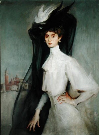 Olga Alberta, Baroness de Meyer by William Bruce Ellis Ranken