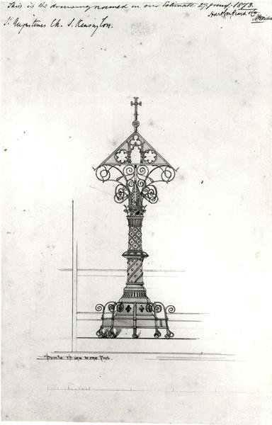 Design for a Lectern, St Augustine