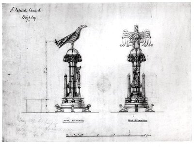Design for a Lectern, St. Patrick