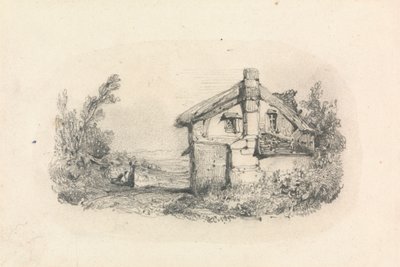 Cottage in a Landscape by William Callow