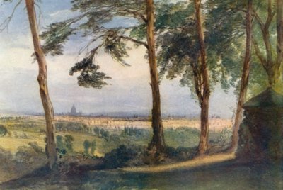 London from Holly Lodge, Highgate by William Callow