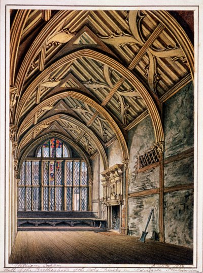 Trinity Hall, London by William Capon