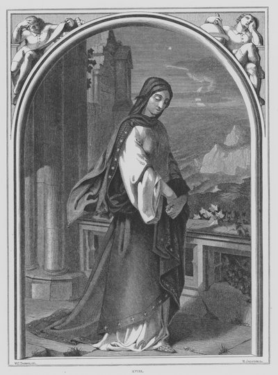 John Milton, Il Penseroso by William Cave Thomas