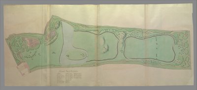 General Plan of the Gardens at Kew by William Chambers