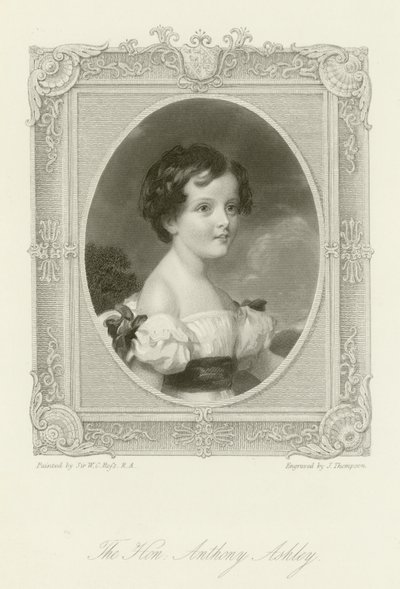 The Honourable Anthony Ashley by William Charles Ross
