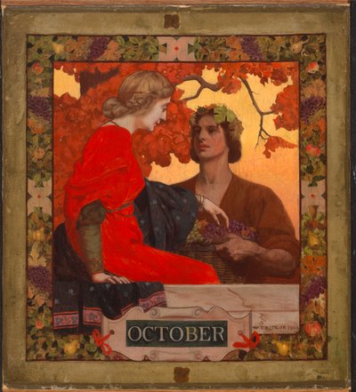 October (cover illustration for Harper