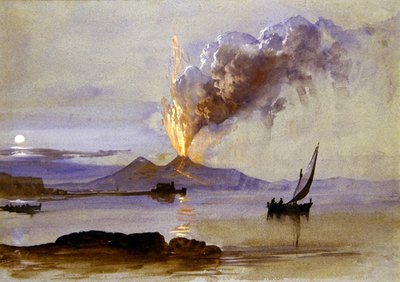 Eruption of Mount Vesuvius by Clarkson Frederick Stanfield