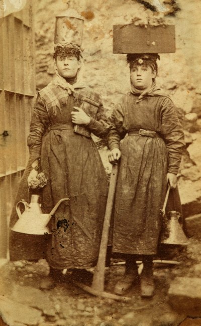 Workers from the Tredegar Iron Works, Wales by William Clayton