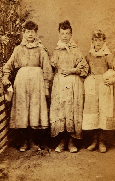 Workers from the Tredegar Iron Works, Wales by William Clayton