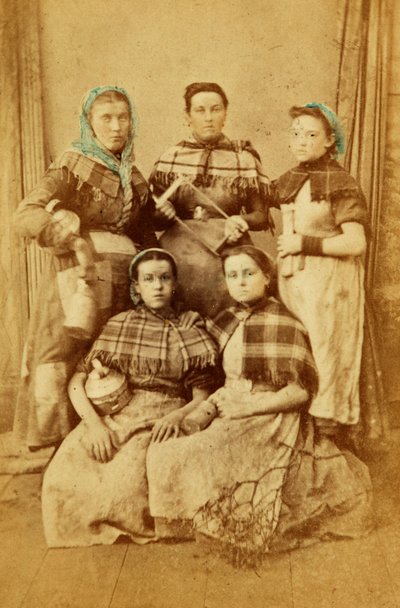 Workers from the Tredegar Iron Works, Wales by William Clayton