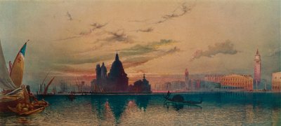 La Santa Salute, from San Giorgio, Venice, 1872 by William Collingwood Smith