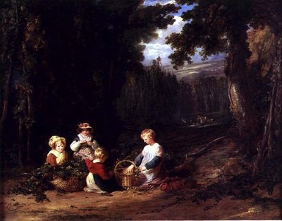 Young Children Picking Hops, c.1835 by William Collins