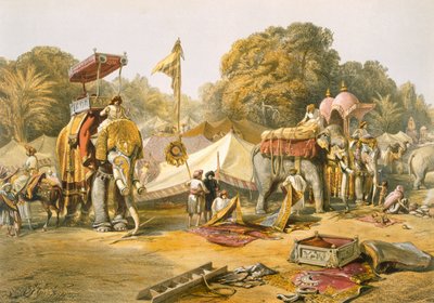 Pheel Khana, or Elephants Quarters, Holcars Camp, from 