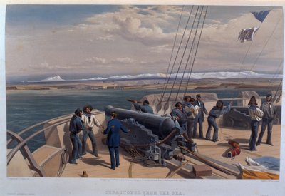 Sebastopol from the Sea, Engraved by T. Picken, from 