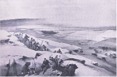 Sevastopol from the battery on the extreme right of French attack by William Crimea Simpson