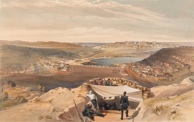 The Town Batteries or Interior Fortifications of Sebastopol from the Advanced Parallel of Chapman