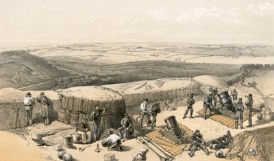 The New Works at the Siege of Sebastopol on the Right Attack by William Crimea Simpson