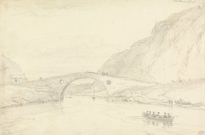 Clackursail Bridge by William Daniell