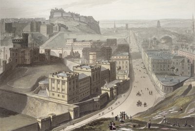 Edinburgh, from Calton Hill, from 