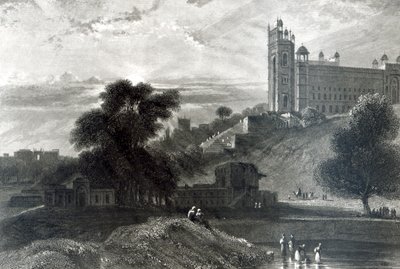 Fatehpur Sikri near Agra, engraved by R. Brandard by William Daniell