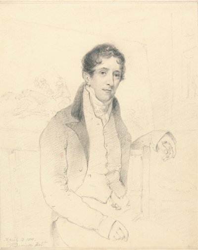 Portrait of a Sporting Artist, Possibly W. B. Daniell by William Daniell