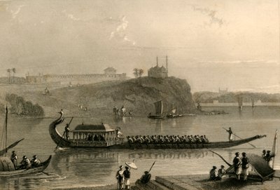 The Moar-punkee, Lucnon by William Daniell