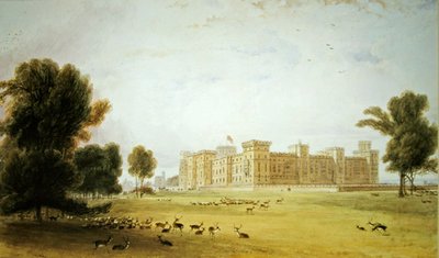 Windsor Castle by William Daniell