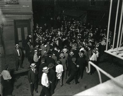 Evangelist Committee at Pell Street, August 6, 1916 by William Davis Hassler