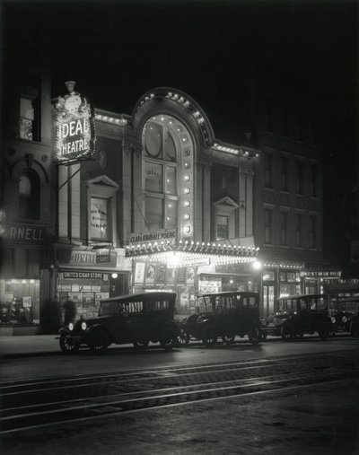 Ideal Theatre, 693 Eighth Avenue, at 49th Street, c.1916-17 by William Davis Hassler