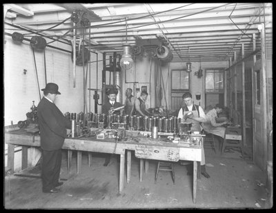 Sixth Floor Workshop, Geyser Electric Water Heater Company, New York City by William Davis Hassler