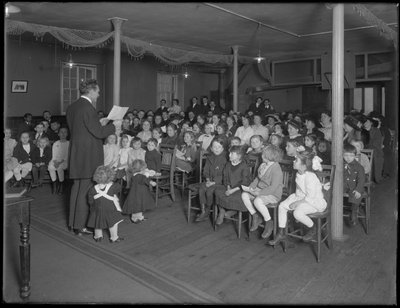 Sunday School Class at the Baptist Church at 235 E. 83rd Street, New York City, February 27, 1916 by William Davis Hassler