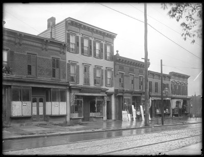 Unidentified branch of the Queens Borough Public Library, New York, c.1910 by William Davis Hassler