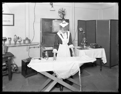 Young woman in a maid