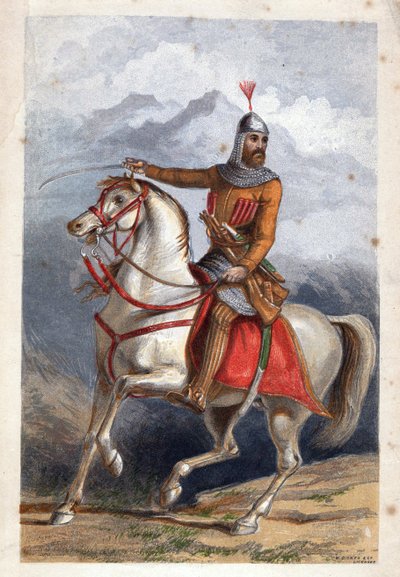 Portrait of Imam Shamil by William Dickes