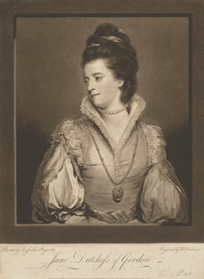 Jane Gordon, Duchess of Gordon by William Dickinson