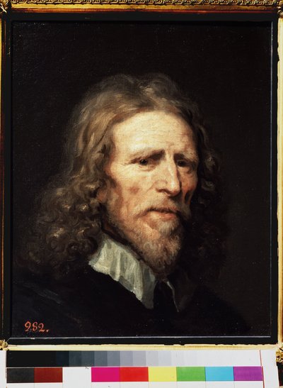 Portrait of Abraham van der Doort, Dutch Artist by William Dobson