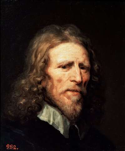 Portrait of Abraham van der Doort, before 1640 by William Dobson
