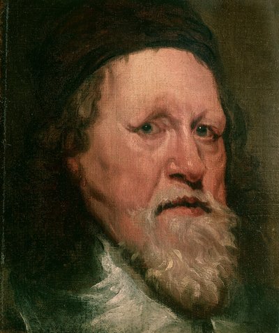 Portrait of Inigo Jones, scenographer and architect by William Dobson