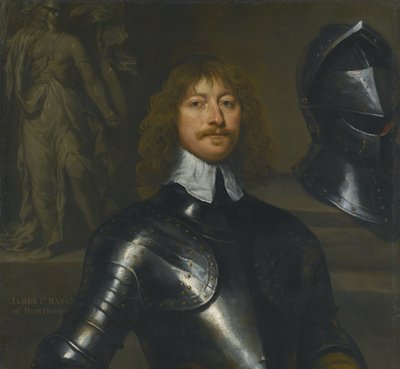 Portrait of James Graham, 1st Marquess of Montrose 1612-1650 by William Dobson