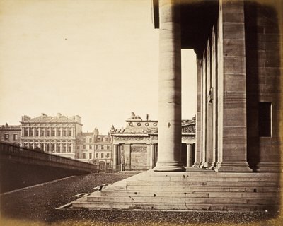 The National Gallery and Royal Institution (Royal Scottish Academy), Edinburgh by William Donaldson Clark