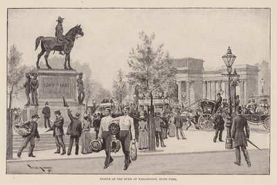 Statue of the Duke of Wellington, Hyde Park by William Douglas Almond