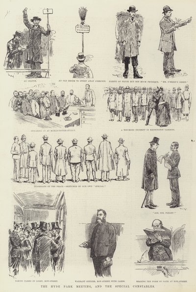 The Hyde Park Meeting, and the Special Constables by William Douglas Almond
